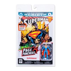 DC Comics Superman Comic Rebirth + Superman Figure 7CM
