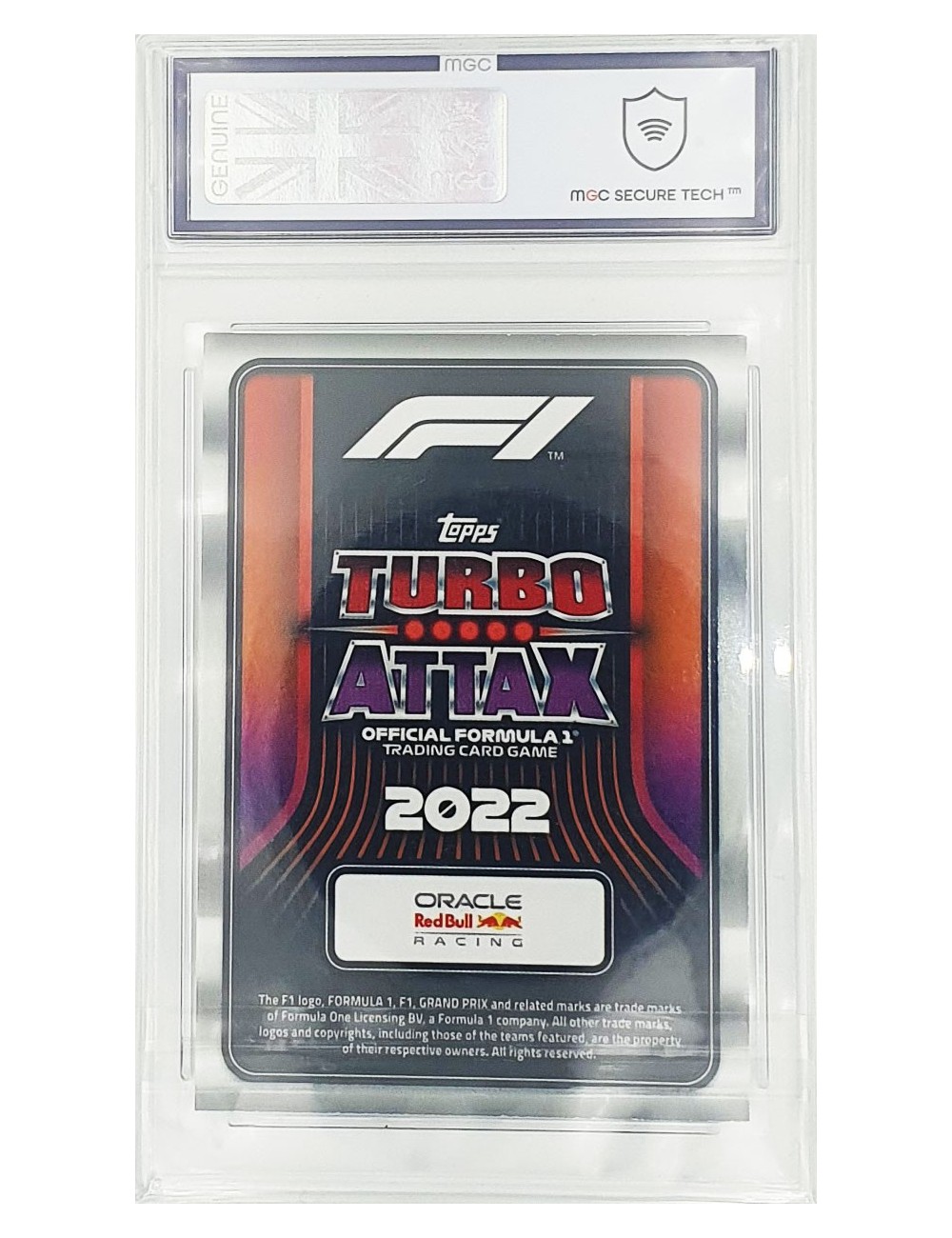 2022 F1 Topps Turbo Attax - Max Verstappen - Gold Limited Edition - 8