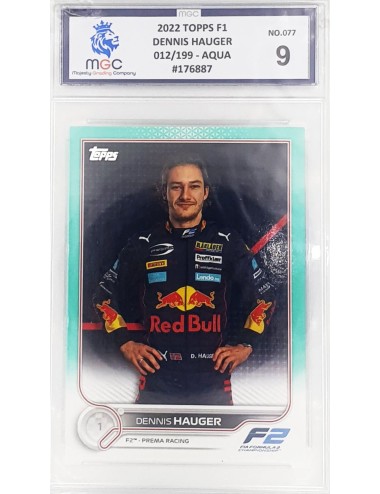 2022 F1 Topps - Dennis Hauger - 012/199 - Aqua… | Collectibles Ninja