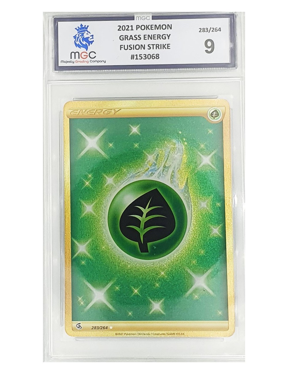 2021 Pokemon - Grass Energy - Fusion Strike - 9