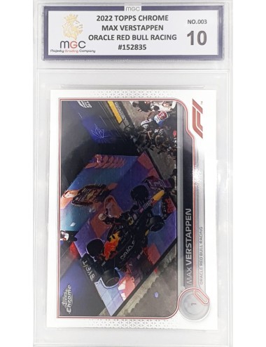 2022 F1 Topps Chrome - Max Verstappen - Oracle… | Collectibles Ninja