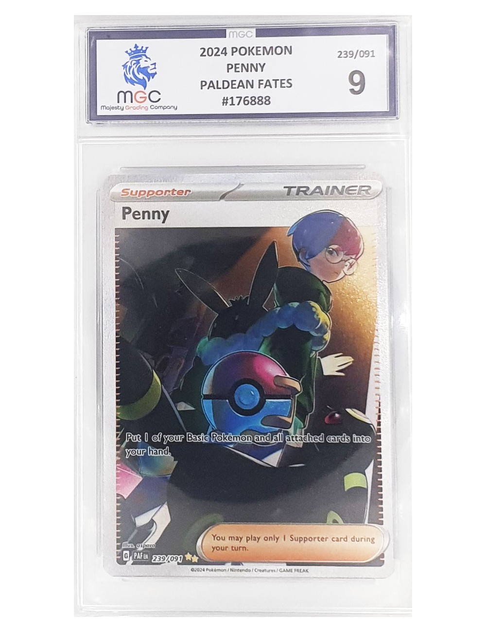 2024 Pokemon - Penny - Paldean Fates - 9