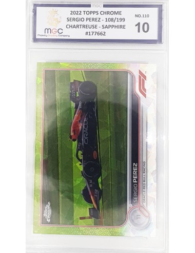 2022 Topps Chrome - Sergio Perez - 108/199… | Collectibles Ninja