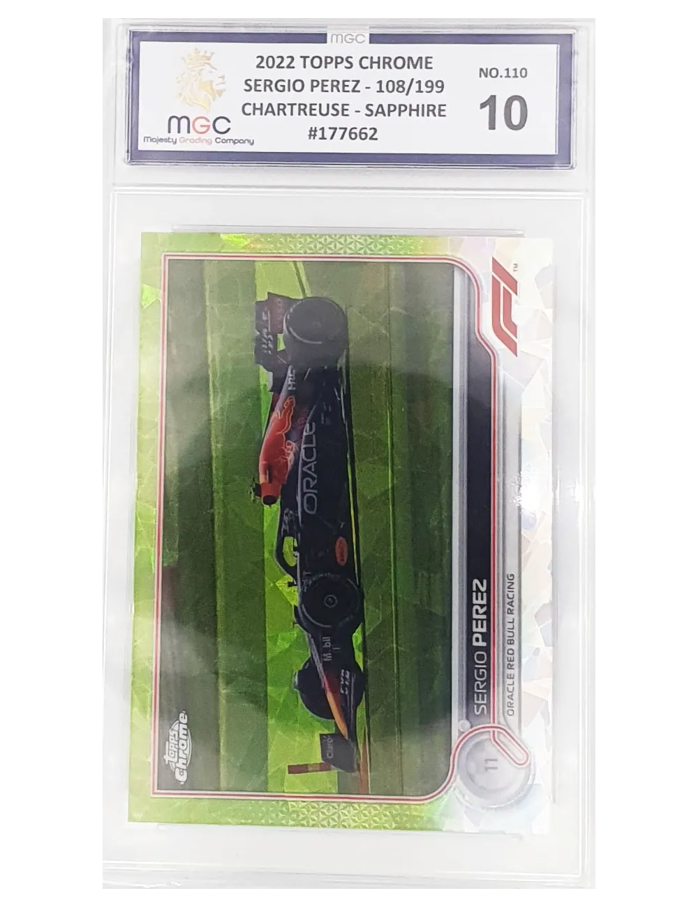 2022 Topps Chrome - Sergio Perez - 108/199… | Collectibles Ninja