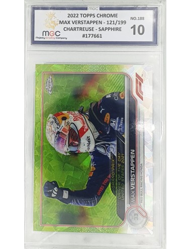 2022 Topps Chrome - Max Verstappen - 121/199… | Collectibles Ninja