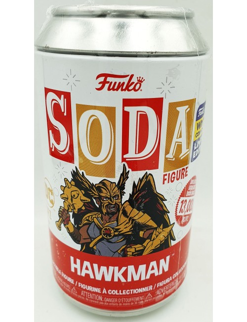 Funko SODA: DC - Hawkman - Limited Edition (13.000 Pc) 2022 Winter Convention Edition