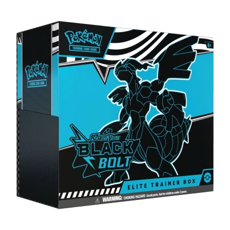 Pokemon Scarlet & Violet: Black Bolt Elite Trainer Box ENG