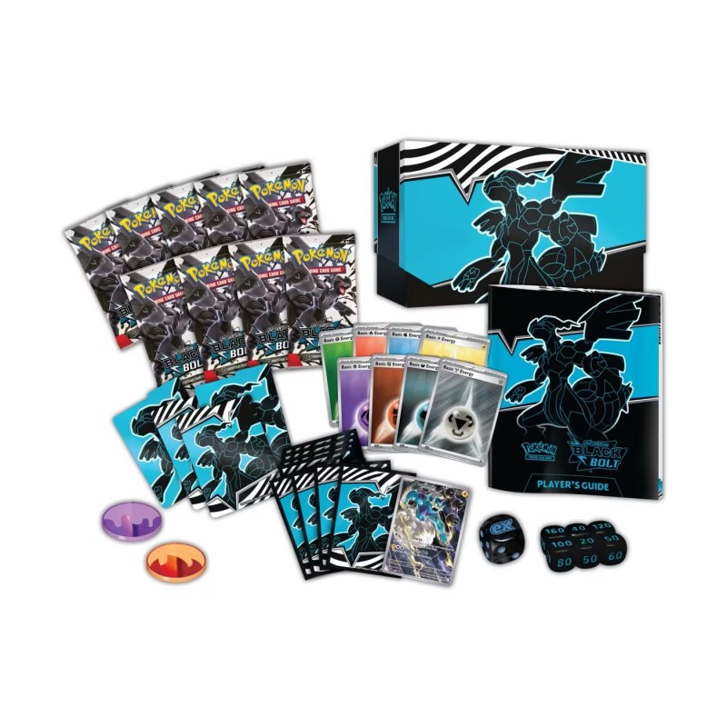 Pokemon Scarlet & Violet: Black Bolt Elite Trainer Box ENG