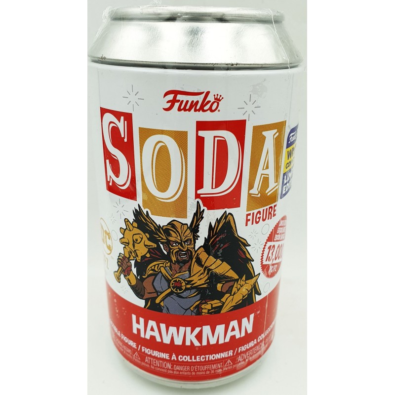 Funko SODA: DC - Hawkman - Limited Edition (13.000 Pc) 2022 Winter Convention Edition