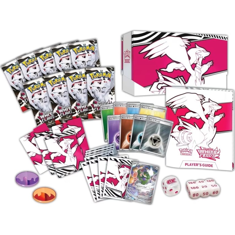Pokemon Scarlet & Violet: White Flare Elite Trainer Box ENG