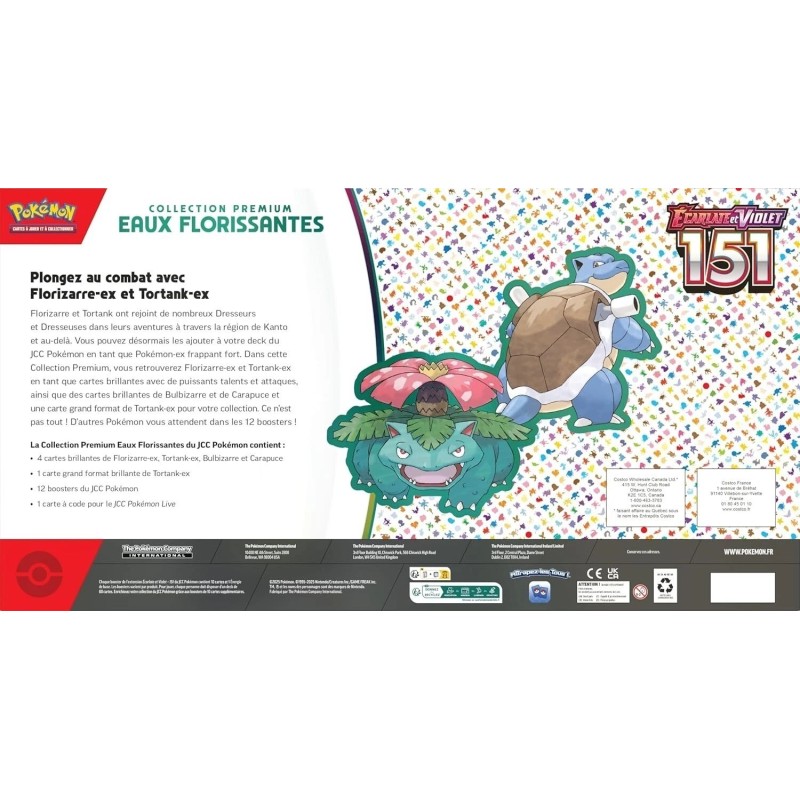 Pokemon 151 Blooming Waters - Premium Collection Box ENG