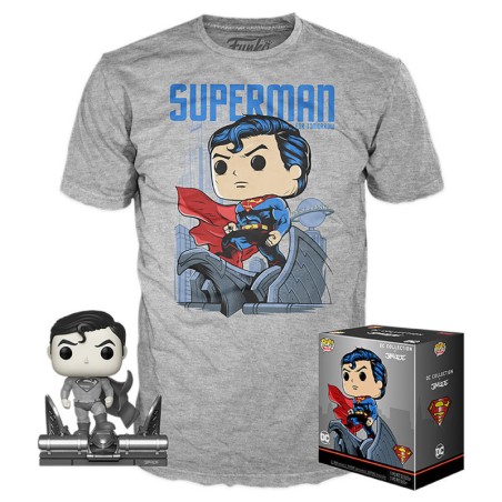 Funko Pop & T-Shirt Set DC Comics Jim Lee Superman Exclusive