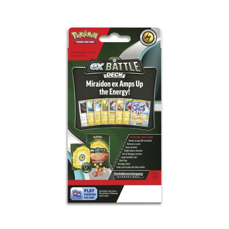 Pokemon Battle Deck - Miraidon Ex ENG