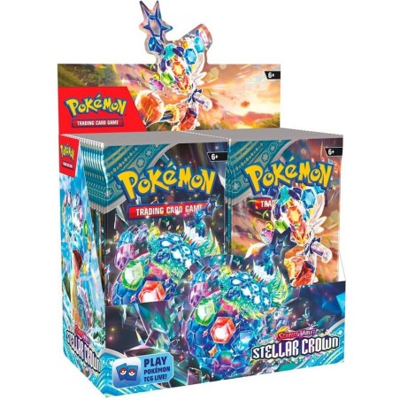 Pokemon Scarlet & Violet - Stellar Crown Booster Box ENG