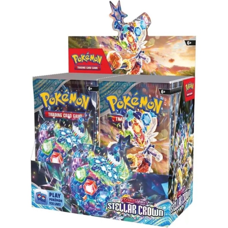 Pokemon Scarlet & Violet - Stellar Crown Booster Box ENG