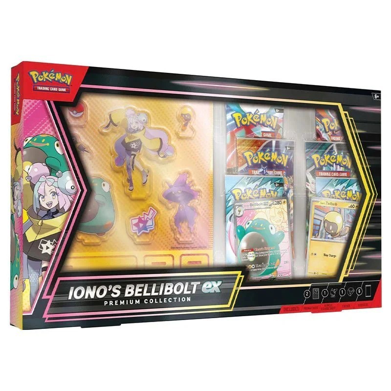 Pokemon Iono's Bellibolt Ex Premium Collection Box ENG