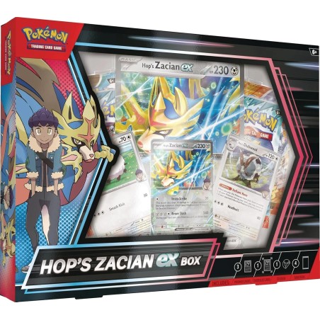 Pokemon Hop's Zacian Ex Box