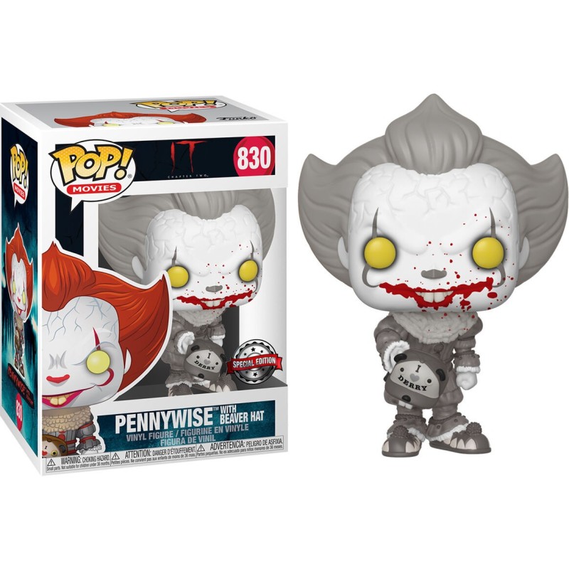 Funko Pop & T-Shirt Set IT 2 Penywise Exclusive (830) Medium Size