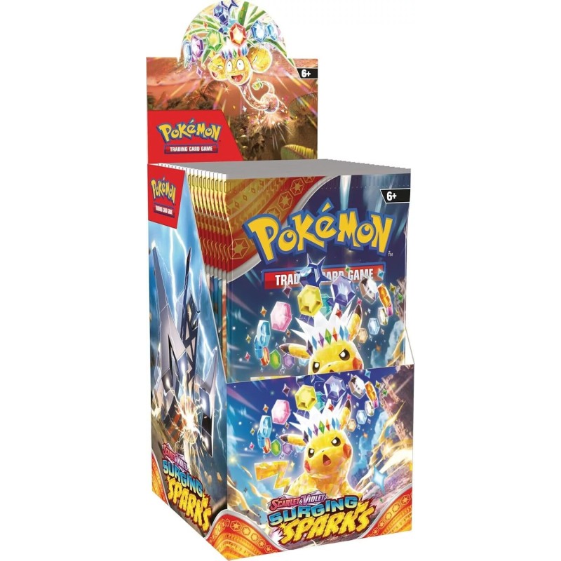 Pokemon Scarlet & Violet - Surging Sparks - Half Booster box (18 packs) ENG