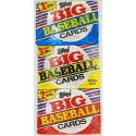 1988 USA Topps Big Baseball Cards - 1st-2nd-3rd Series - 3 Pack