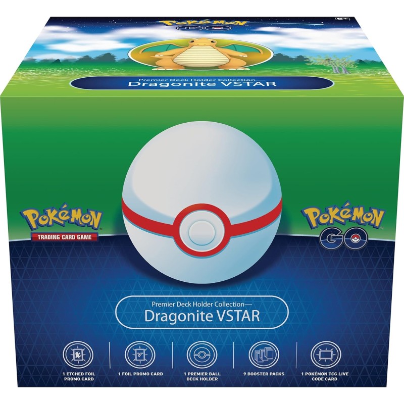 Pokemon - Dragonite VStar - Premier Deck Holder Collection - Pokemon Go ENG