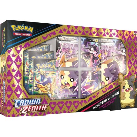 Pokemon Crown Zenith - Morpeko V Union Premium Playmat Collection ENG