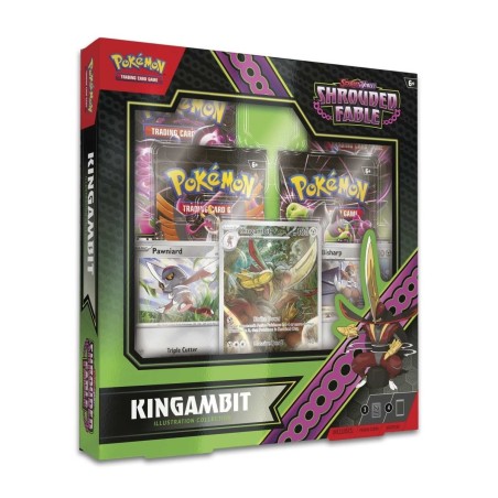 Pokemon Shrouded Fable - kingambit Illustration Collection Box ENG