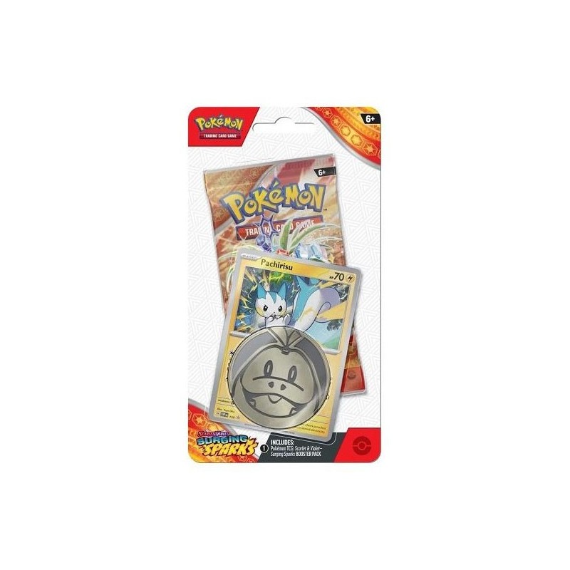 Pokemon Scarlet & Violet - Surging Sparks Checklane Blister Pack ENG