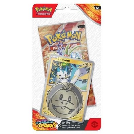 Pokemon Scarlet & Violet - Surging Sparks Checklane Blister Pack ENG