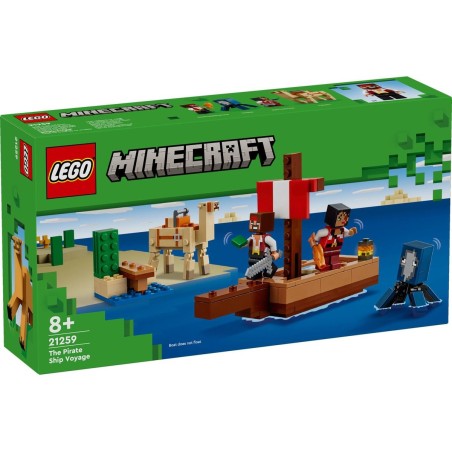 LEGO Minecraft - The Pirate Ship Voyage (21259) Released: 2024