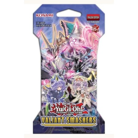 Yu-Gi-Oh! - Valiant Smahers Sleeved Booster Pack (First Edition) ENG