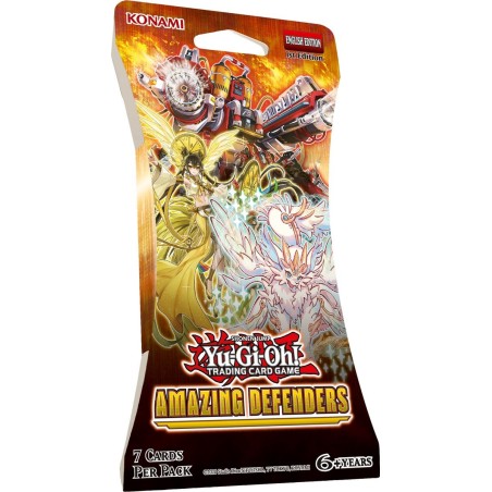 Yu-Gi-Oh! - Amazing Defenders Sleeved Booster Pack (First Edition) ENG