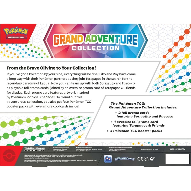 Pokemon Grand Adventure Collection Box ENG