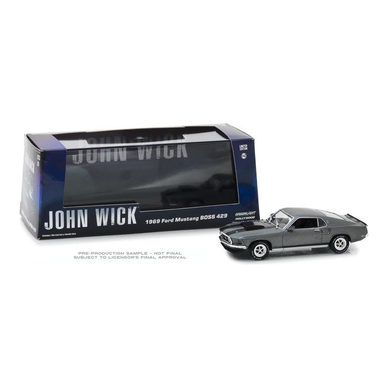 John Wick (2014) - 1969 Ford Mustang BOSS 429 - 1:43