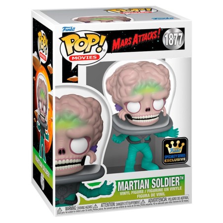 Funko POP Mars Attacks! - Martian Soldier (1877) Speciality Series Exclusive