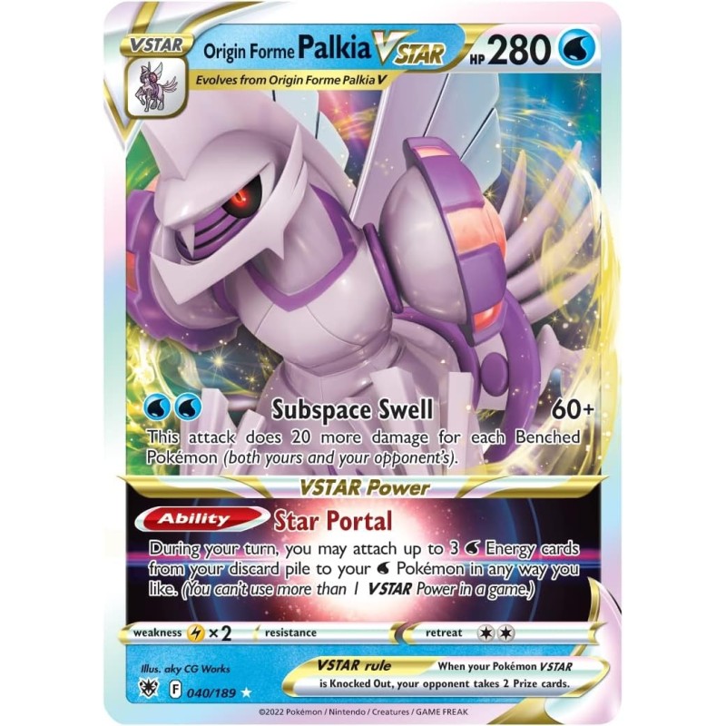 Pokemon League Battle Deck - Palkia VStar ENG
