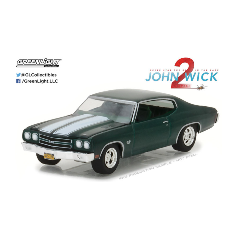 John Wick: Chapter 2 (2017) - 1970 Chevrolet Chevelle SS 396 1:64