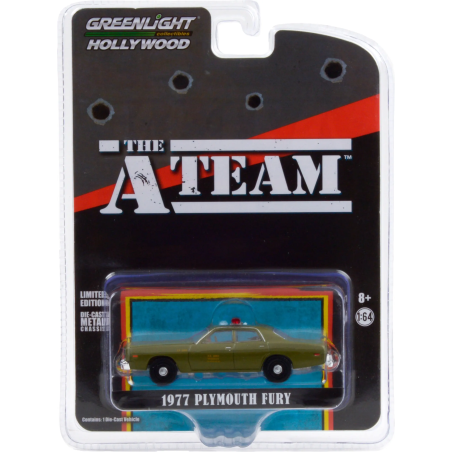 The A-Team (1983-87 TV Series) - 1977 Plymouth Fury U.S. Army Police 1:64