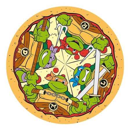 Teenage Mutant Ninja Turtles - Flexibele Mousesmat - Pizza 21,5cm