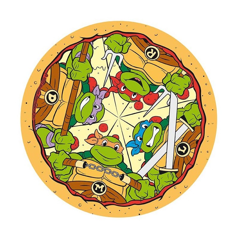 Teenage Mutant Ninja Turtles - Flexibele Mousesmat - Pizza 21,5cm