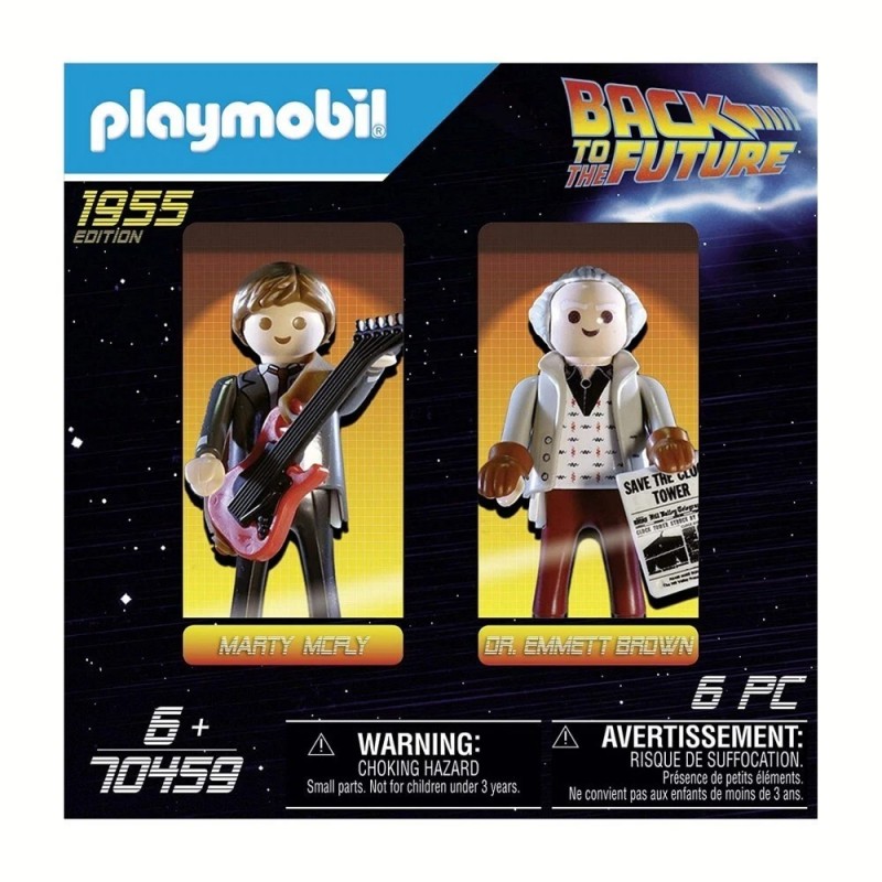 Playmobil - Back to the Future - Marty Mcfly and Dr. Emmet Brown (70459)