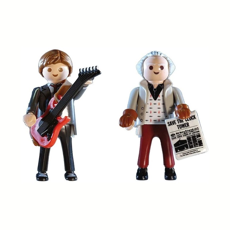 Playmobil - Back to the Future - Marty Mcfly and Dr. Emmet Brown (70459)