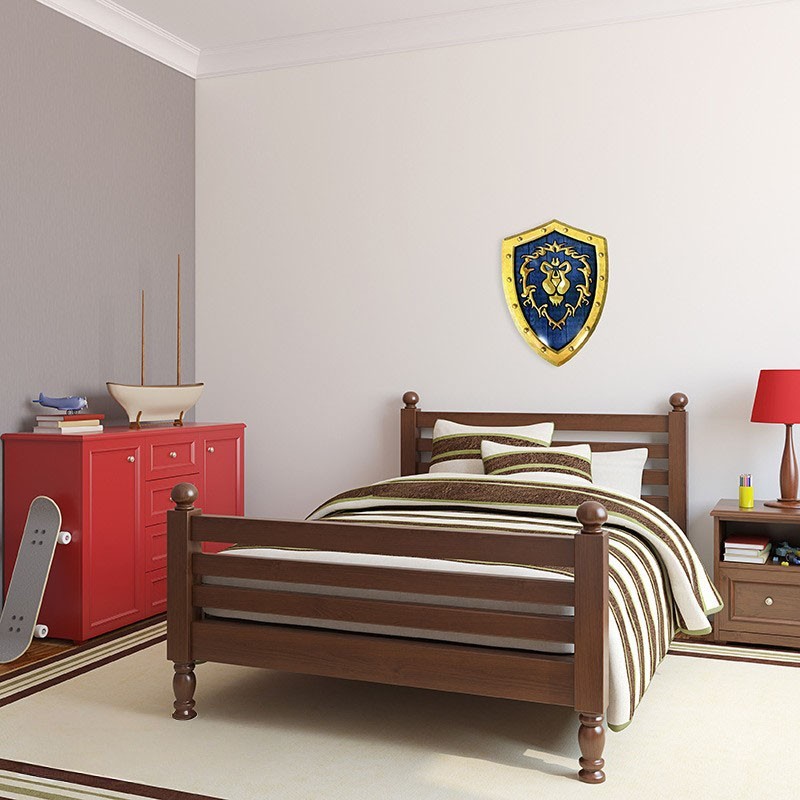 World Of Warcraft - Alliance Shield Metal Plate (26x35)