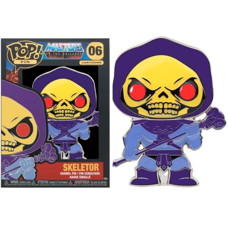 Funko Pop Large Enamel Pin Masters Of The Universe / Skeletor 10cm (06)