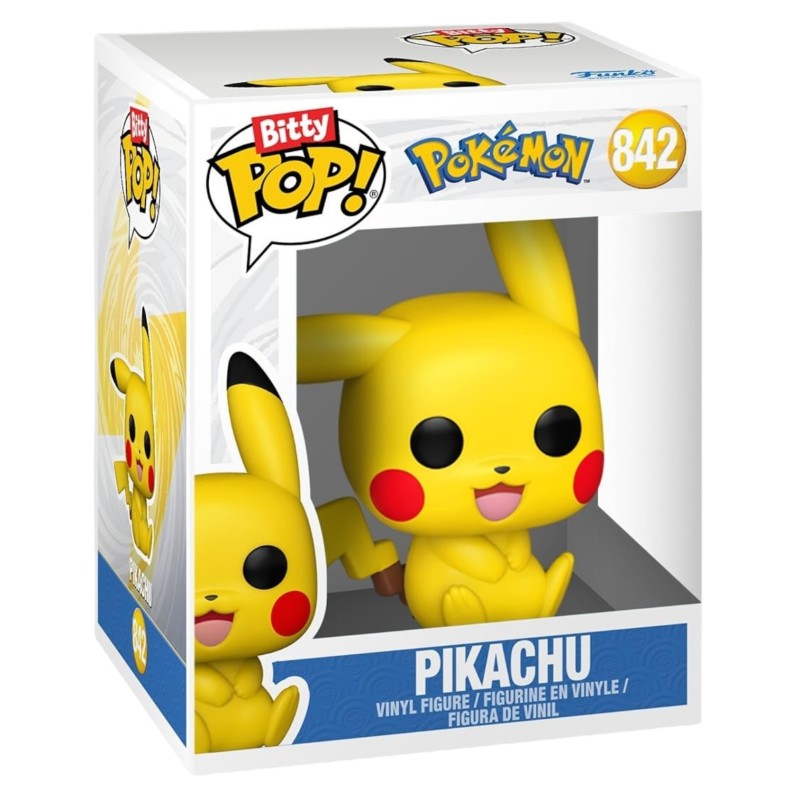Funko Bitty POP Pokemon 4-Pack - Pikachu, Vaporeon, Caterpie, Cubone