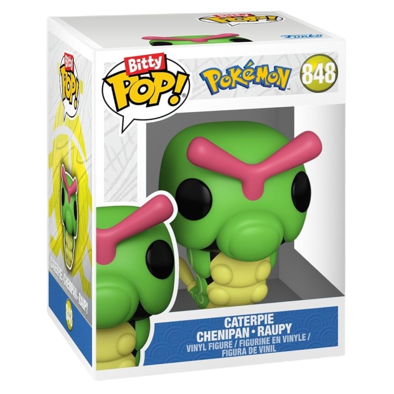 Funko Bitty POP Pokemon 4-Pack - Pikachu, Vaporeon, Caterpie, Cubone
