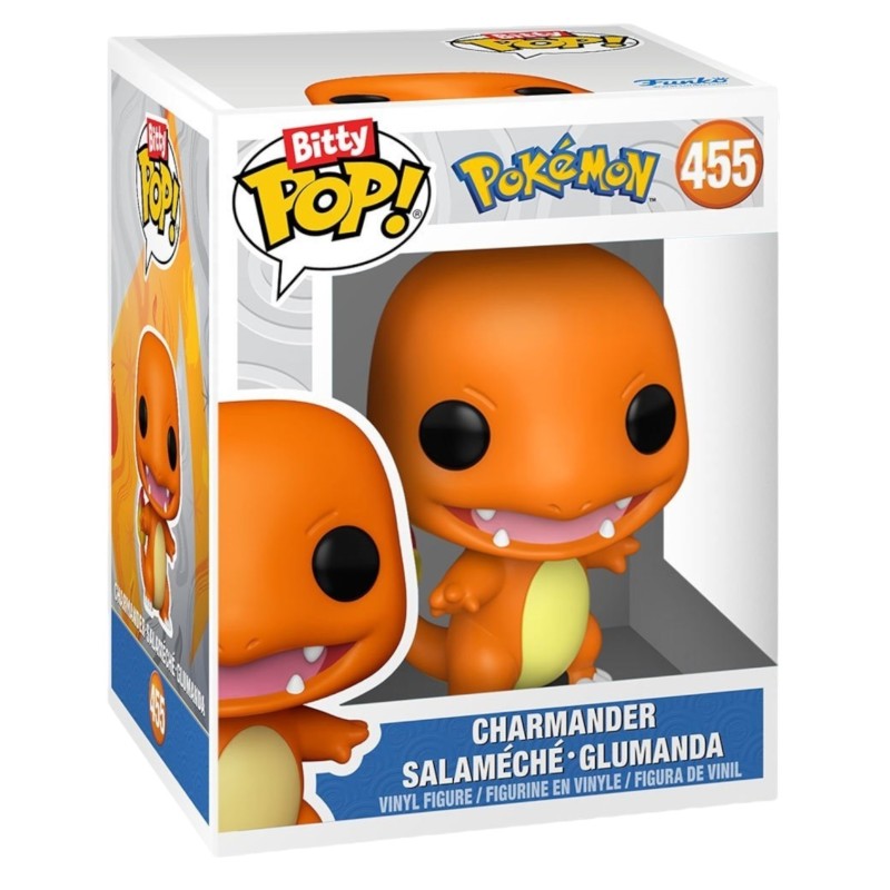 Funko Bitty POP Pokemon 4-Pack - Charmander, Jolteon, Lapras, Rattata