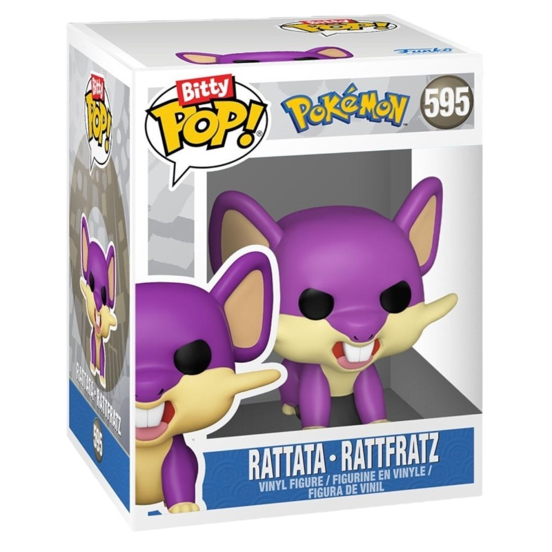 Funko Bitty POP Pokemon 4-Pack - Charmander, Jolteon, Lapras, Rattata