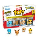 Funko Bitty POP Pokemon 4-Pack - Squirtle, Eevee, Growlithe, Psyduck