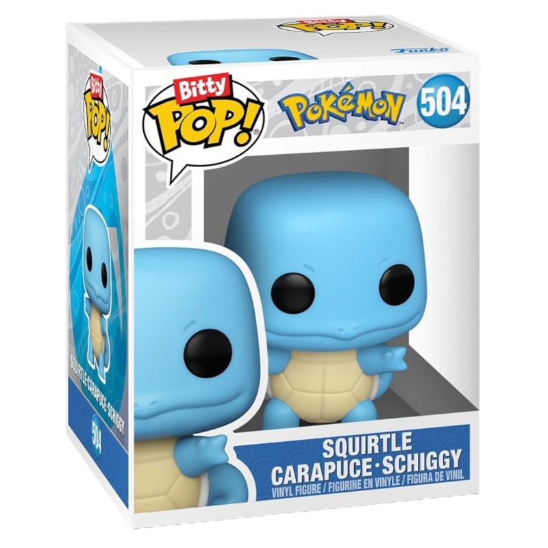 Funko Bitty POP Pokemon 4-Pack - Squirtle, Eevee, Growlithe, Psyduck